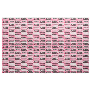 Tela Obstinate Headstrong Chica Fabric