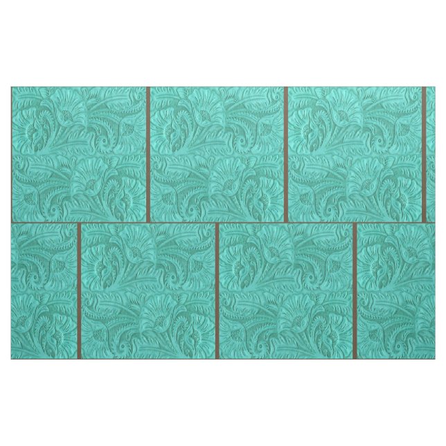 Tela occidental 9" de la imitación de cuero de la ("Cuarto gordo" (fat quarter))