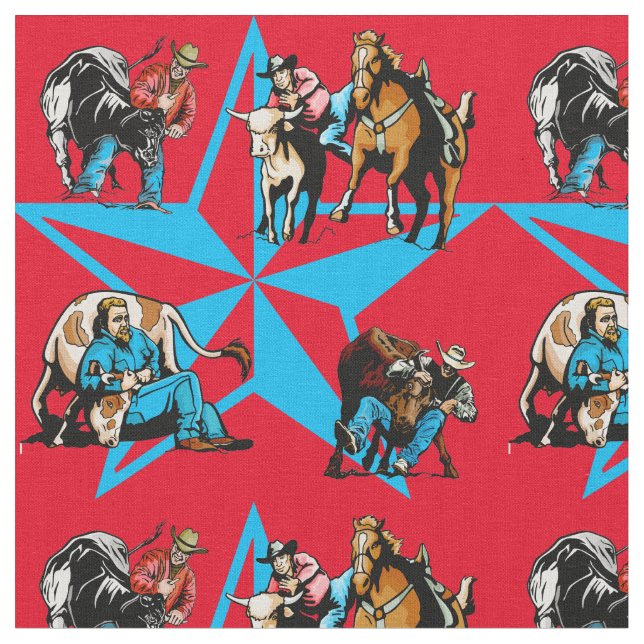 Tela occidental de lucha del rodeo de los vaqueros (De cerca)