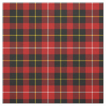 O'Connell Tartán rojo y negro irlandés