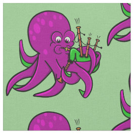 Tela Octopus Golpeando Para Hacer Música En Las Pipes