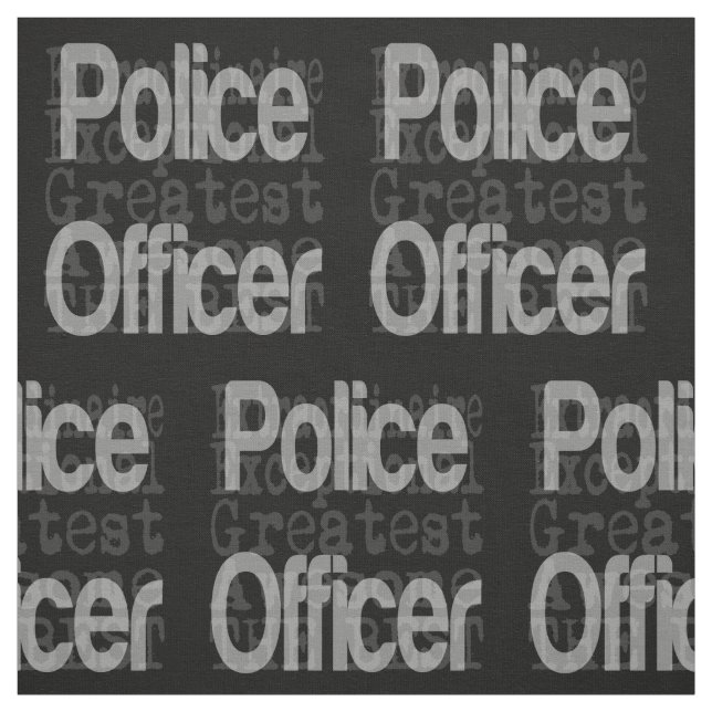 Tela Oficial de Policía Extraordinario (Retal)