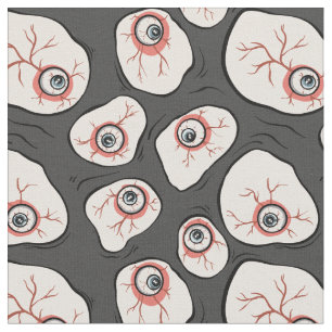 Tela Ojos de zombi sangrientos Halloween 