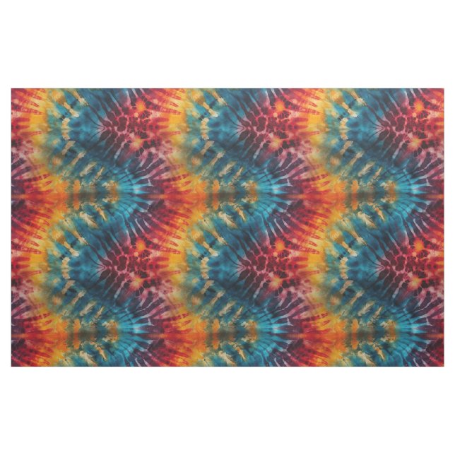 Tela Ola de Arcoíris Tie Dye (Yarda)
