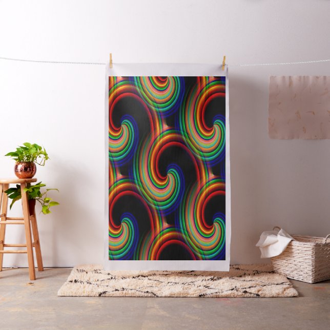 Tela Olas de colores...... (In Situ)