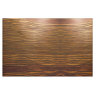 Tela Olas leñosas de maravilla - Elegante grano de made