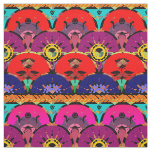 Tela Ombre arcoiris   Bright Boho Sunrise