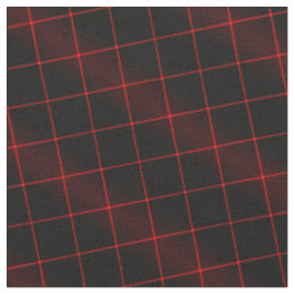 Tela Ombre negro rojo oscuro del patrón de plaid inspir