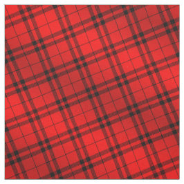 Tela Ombre negro rojo oscuro del patrón de plaid inspir