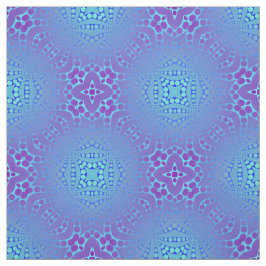 Tela Op Madhi en azul y púrpura