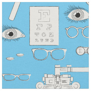Tela Optometrista Vintage Médica Óptico Ocular
