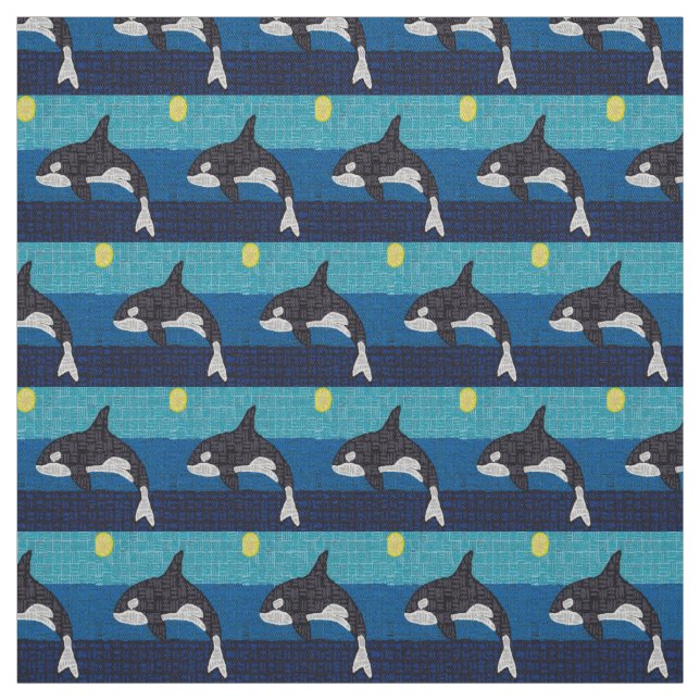 Tela Orca - Cotton Twill Fabric (Retal)