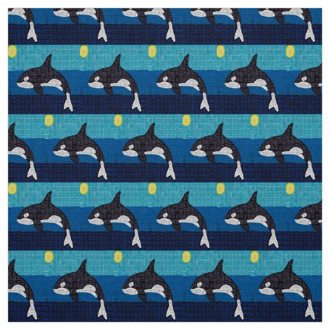 Tela Orca - Polyester Weave Fabric (Retal)