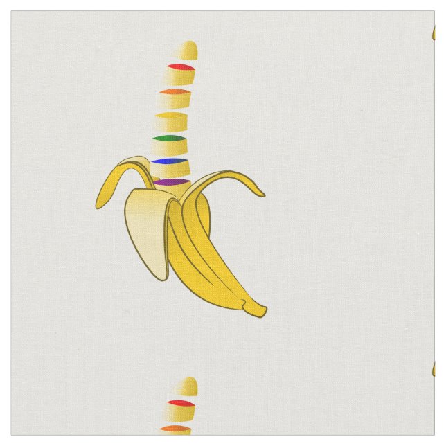 Tela Orgullo de LQBQT Banana humorística (De cerca)