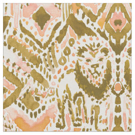 Tela Orgullo interior color de agua tribal de oro de le