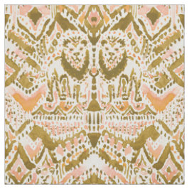 Tela Orgullo interior color de agua tribal de oro de le