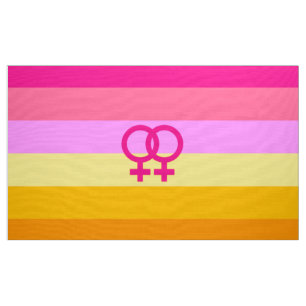 Tela Orgullo Lesbiana Dawn Pride Mujeres que Aman a Muj