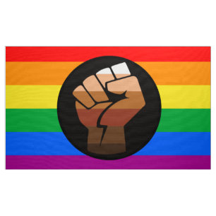 Tela ORGULLO LGBTQ (Orgullo Puño POC)