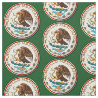 Tela Orgullo Mexicano (Águila de la bandera mexicana)