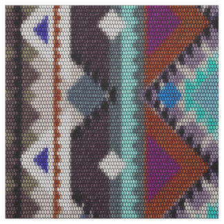 Tela Ornamento bohemio en ethno-estilo, Azteca