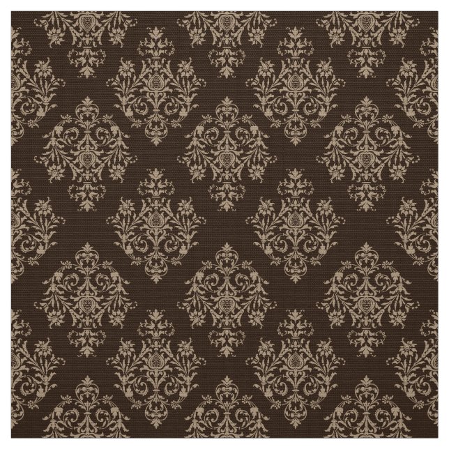 tela Ornate Baroque de Damasco (Retal)