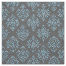 tela Ornate Baroque gris Damasco