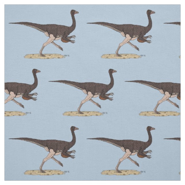 Tela Ornithomimus cretácico (Retal)