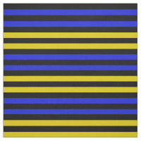 Oro amarillo, azul real, puntal negro de medianoch