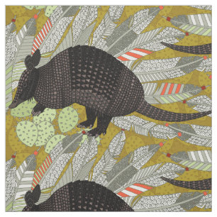 Tela oro de armadillos nativos