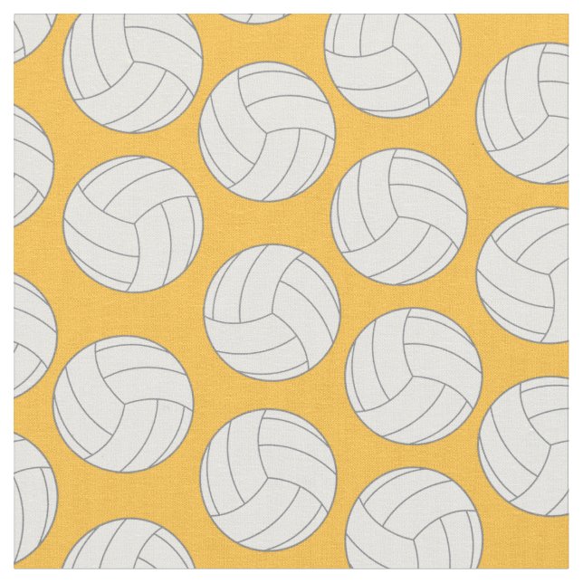 Tela Oro Deportivo de Voleibol (De cerca)