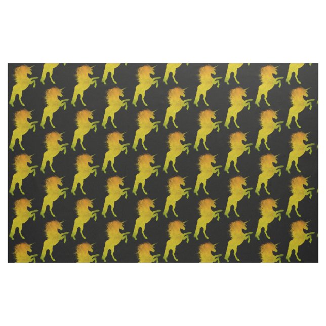 Tela Oro Grunge Unicorn ("Cuarto gordo" (fat quarter))