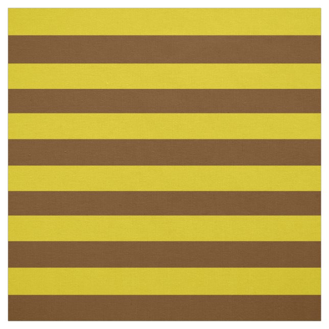Tela Oro oscuro, estípite marrón de los Cocos, rayas (Retal)