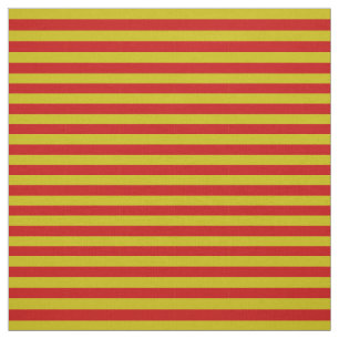 Tela Oro oscuro, estípite rojo brillante, rayas