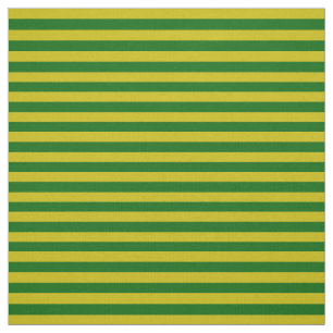 Tela Oro oscuro, estípite verde de la isla, rayas