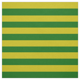 Tela Oro oscuro, estípite verde de la isla, rayas