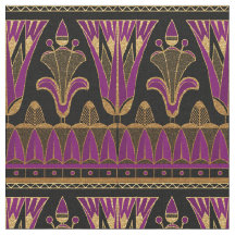 Oro púrpura y Art Deco negro