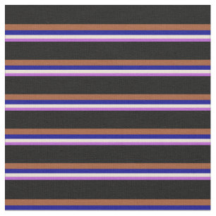 Tela Orquídea, Bisque, azul oscuro, siena y negro