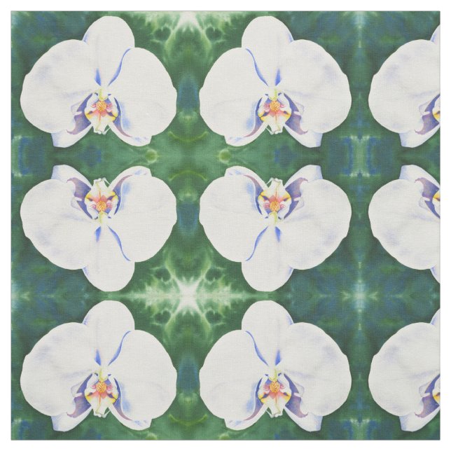 Tela Orquídea Blanca (Retal)