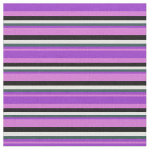 Tela Orquídea oscura, gris pizarra oscura, blanco, negr