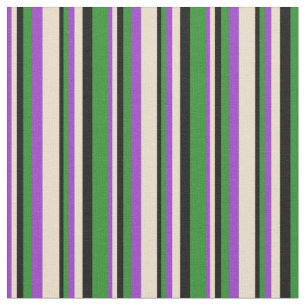 Tela Orquídea oscura, Tan, color verde negro y forestal