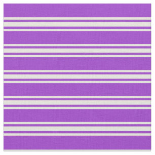 Tela Orquídea Oscura y Patrón Beige/Estriado