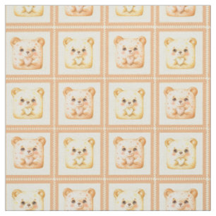 Tela Osito de miel de patchwork lindo