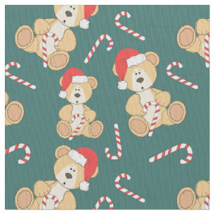Tela Oso de peluche del navidad