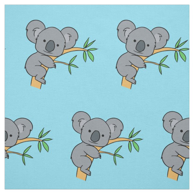 Tela Oso Koala Adorable (Retal)
