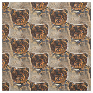 Tela Oso Teddy Vintage