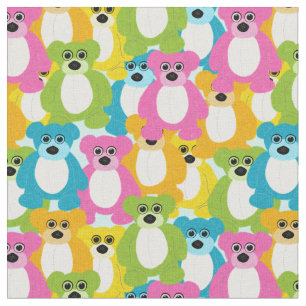 Tela Osos de peluche en colores arcoiris para niños y 