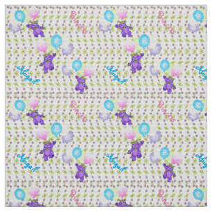 Tela Osos felices imaginarios del globo