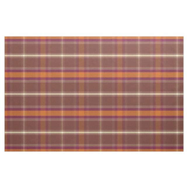 Tela Otoño bohemio Plaid BAS ("Cuarto gordo" (fat quarter))