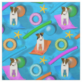 Tela otro fiesta de piscina Parson Jack Russell Terrier