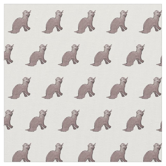 Tela Otter Fabric (De cerca)